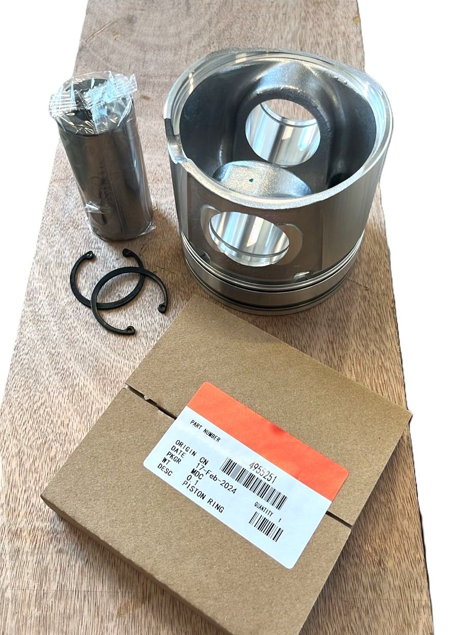 Купить CUMMINS 4955160 Поршень двигателя в сборе (палец,кольца,стопор)