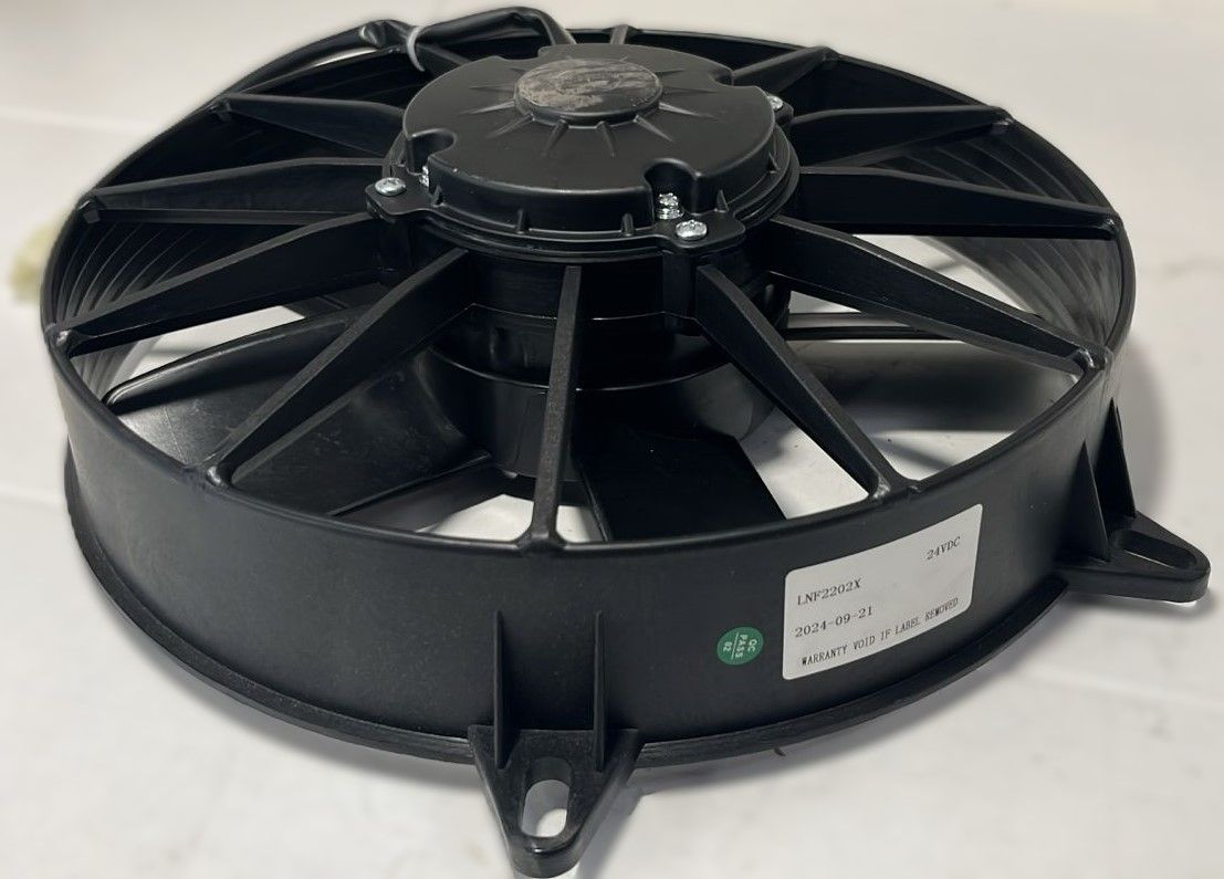 Вентилятор осевой кондиционера!всасывающий, D=280mm, 24V ПАЗ VA03-BP70/LL-37A