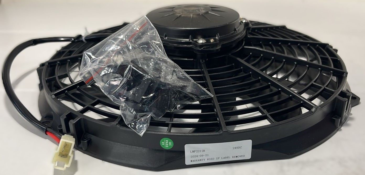 Вентилятор кондиционера 305мм 12inch 24 вольт MAN,MB,Neoplan,Higer,Volvo  NO BRAND VA10BP50C61SNO