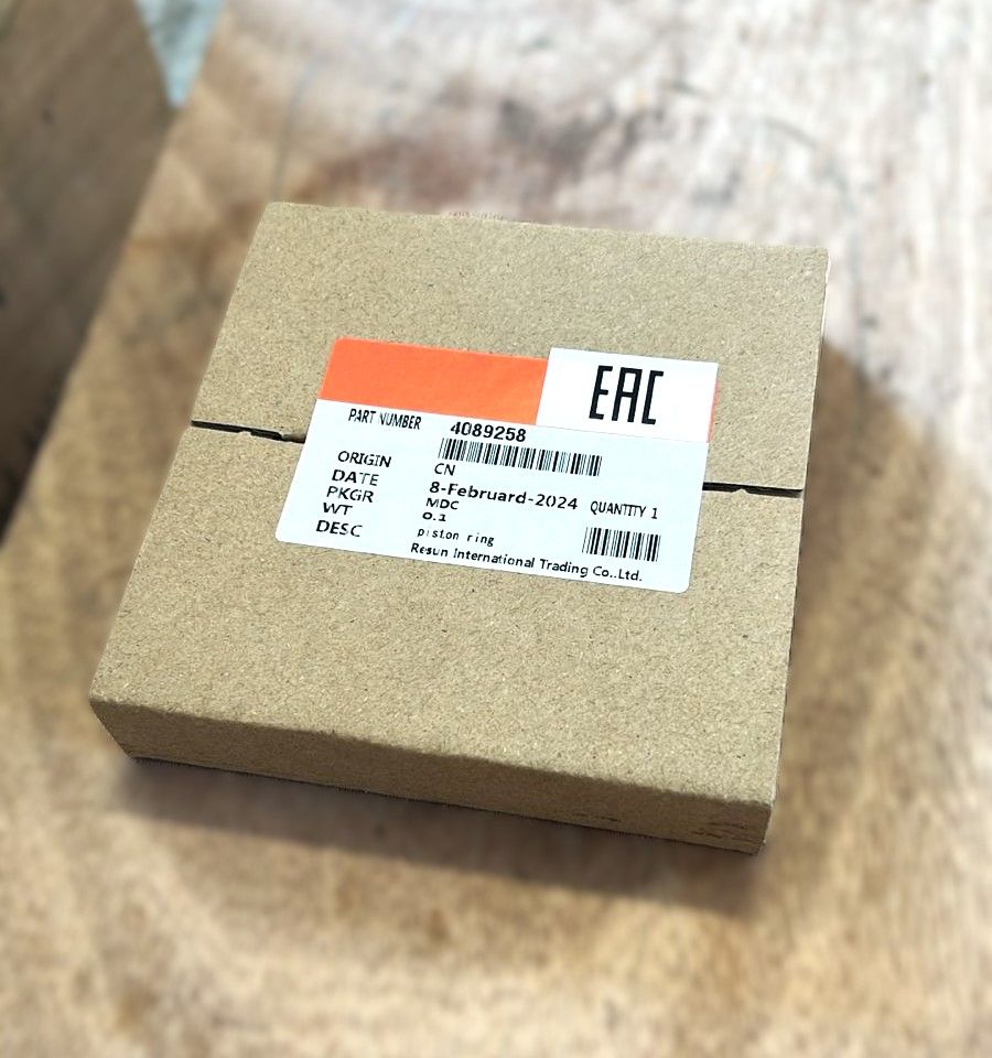 Купить CUMMINS 4089258 Кольца поршневые стандарт (к-т на 1 поршень)