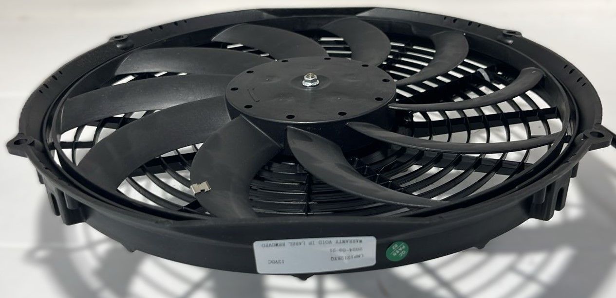 Вентилятор осевой12' вольт 305mm 170W 12V 11A 3150 m3\h PULL / ВСАСЫВАЮЩИЙ 12inch NO BRAND VA10-AP70/LL-61A